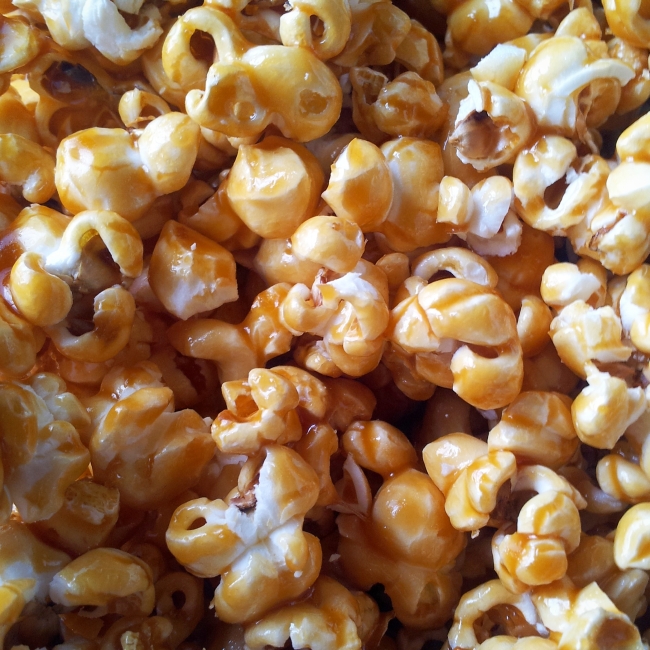 Popcorn au caramel (beurre salé) comme au cinéma